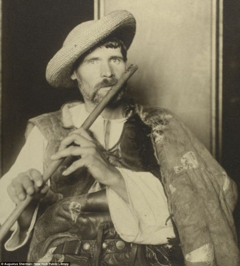 A Romanian piper is evidence of the diverse costumes and native dress that came through Ellis Island in droves in the early 20th century 
