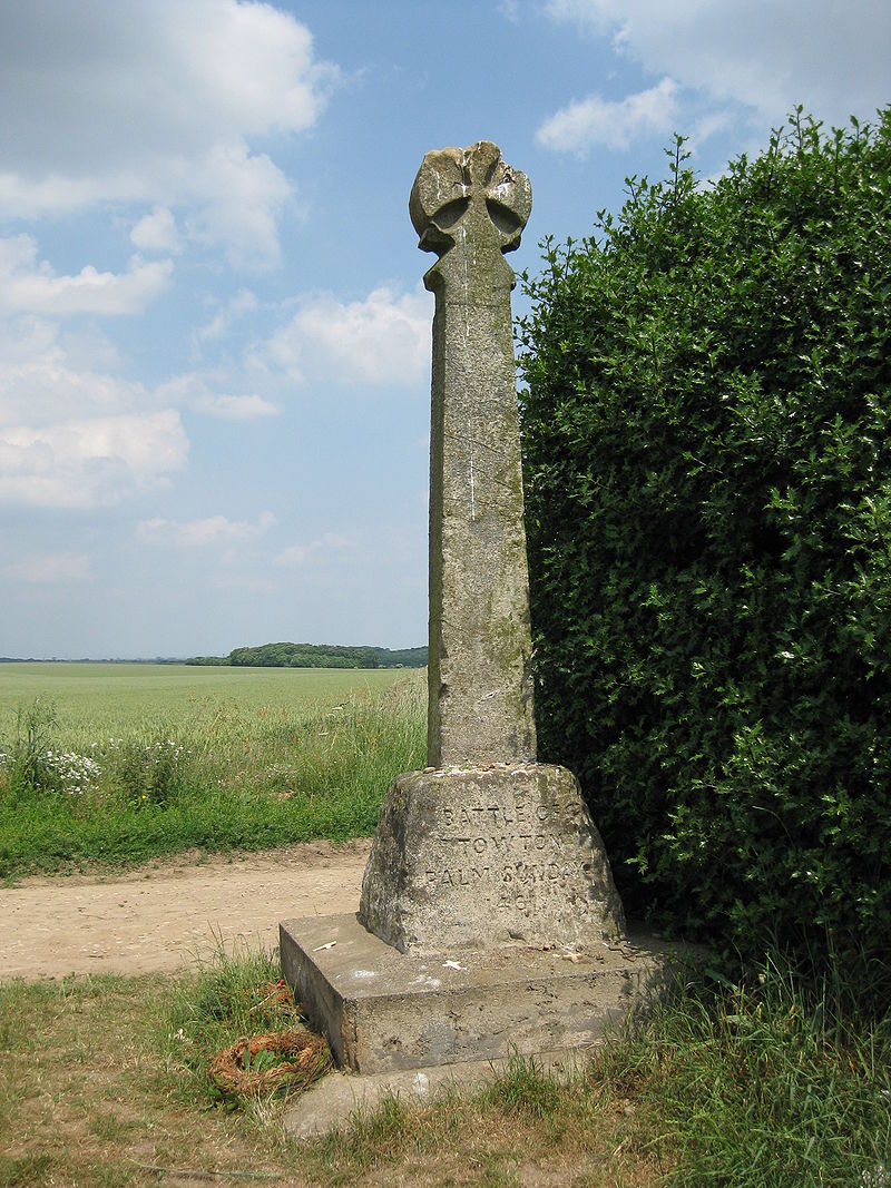 Towton Cross: a memorial for the Battle of Towton