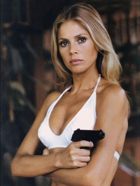 Britt Ekland as Mary Goodnight in The Man with the Golden Gun
