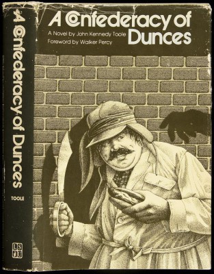 Confederacy of Dunces – John Kennedy Toole. Appeared in 1980, United States, eleven years after Toole’s suicide