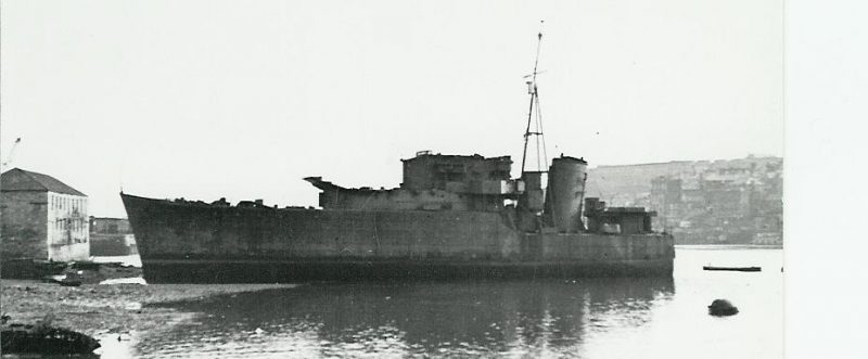 HMS Pork, the front half of HMS Porcupine