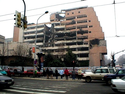 The Bombed Buildings of Belgrade (Serbia). source