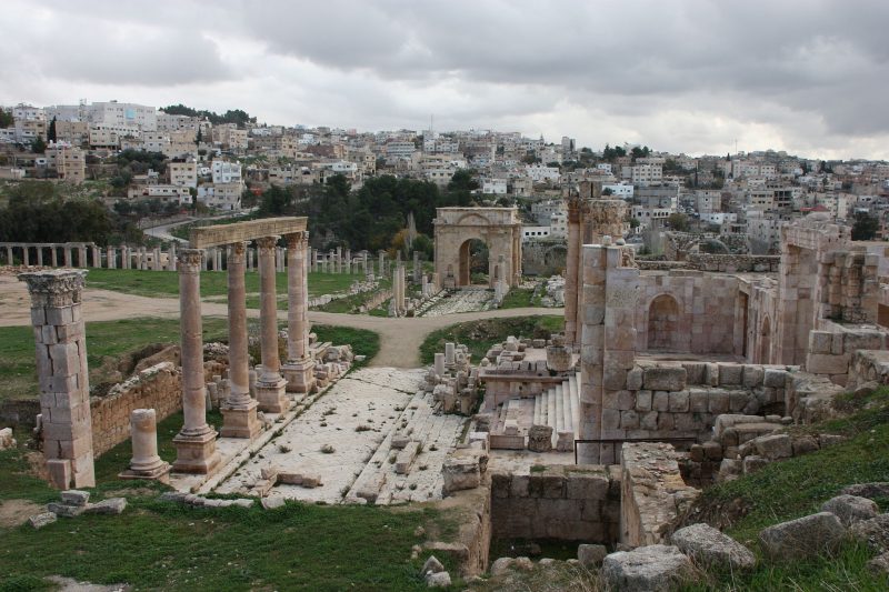Amman Citadel ruins
