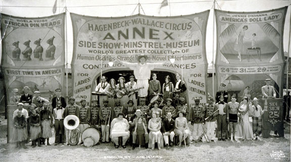 Hagenbeck-Wallace Circus, 1917. source