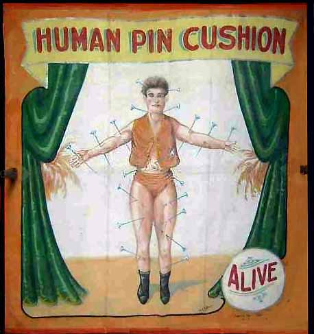 Human Pin Cushion