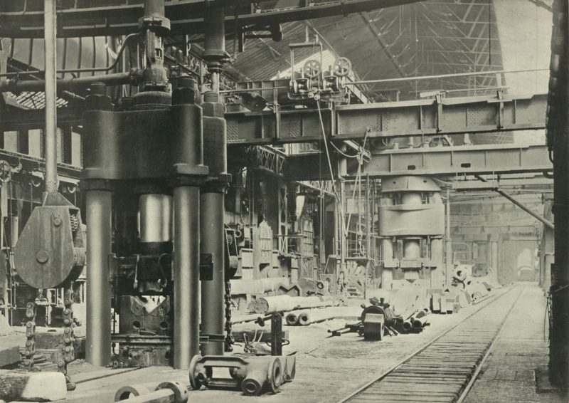 Inside the Elswick Steel Works