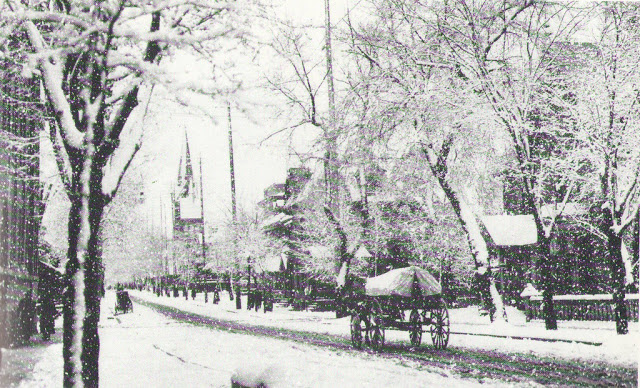 Metcalfe St. on a snowy day, 1907
