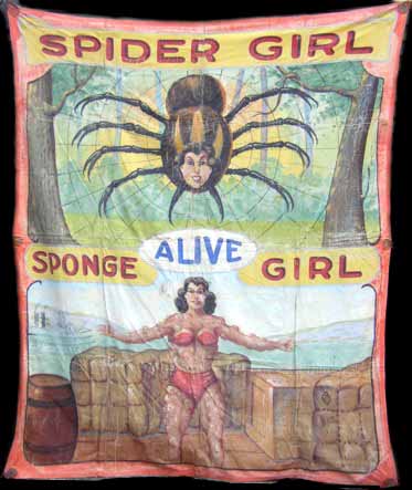 Spider Girl And Sponge Girl