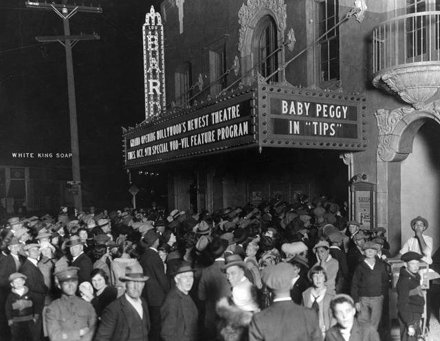 The grand opening of Bard's Theater in 1923; now, known as the Vista Theater