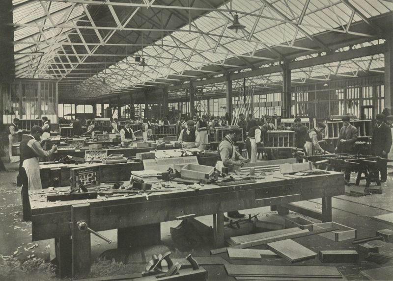 The sawmills, Scotswood Works
