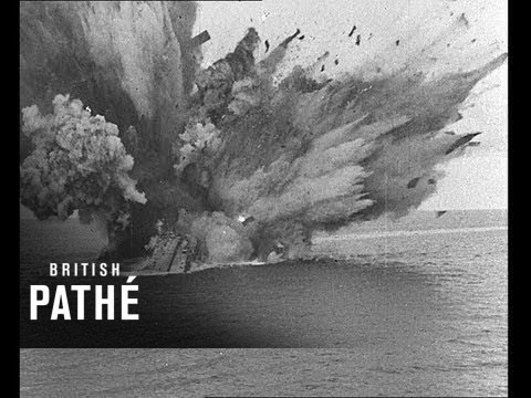 Historic Footage Shows The Sinking Of Hms Barham The Queen