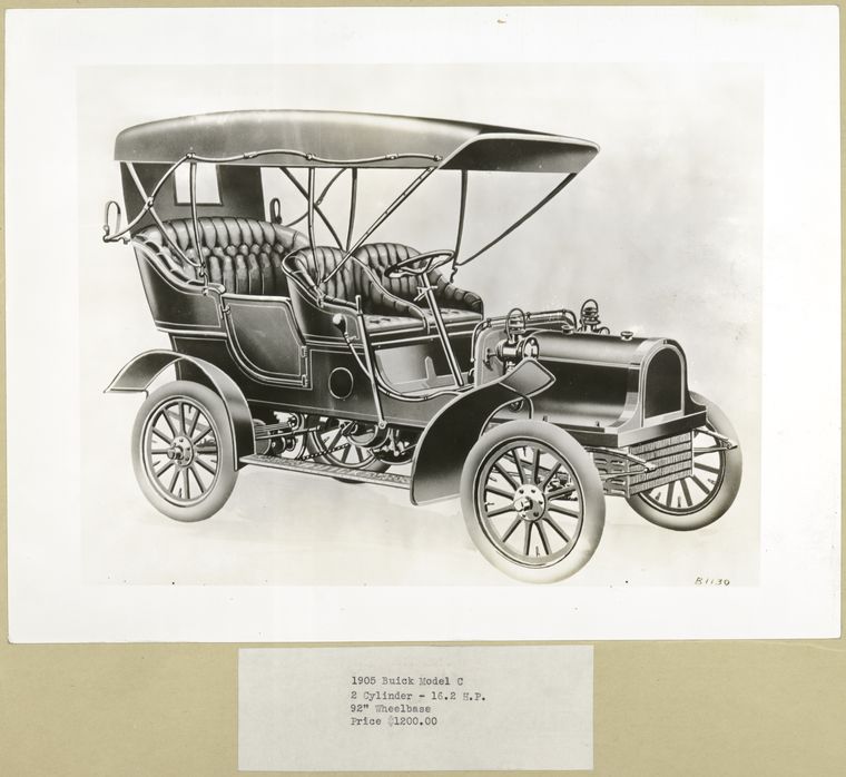 1905 Buick Model C – 2 cylinder – 16.2 H.P.