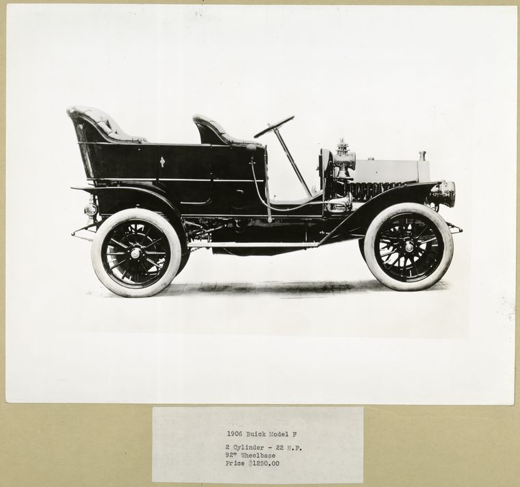 1906 Buick Model F – 2 cylinder – 22 H.P.