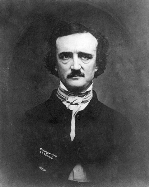 A photograph of a daguerreotype of Edgar Allan Poe, American writer, editor, and literary critic, 1848, first published 1880. source