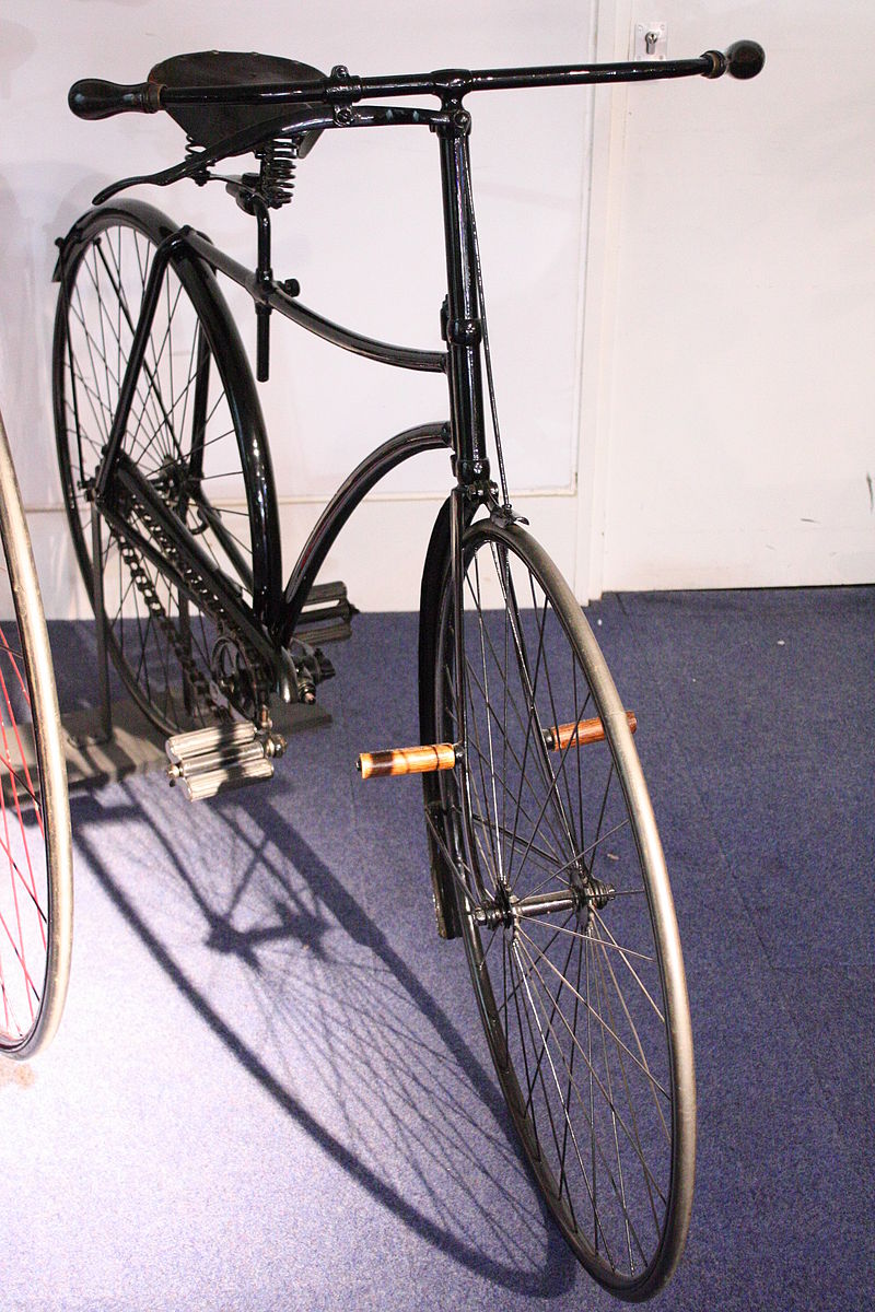 An 1886 Swift safety bicycle in the Coventry Transport Museum. source