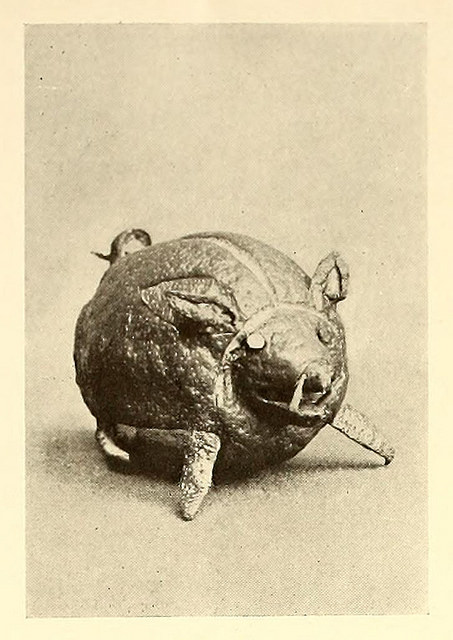 Fig. 9 represents the carving of a pig, which is realistic in the results attained.
