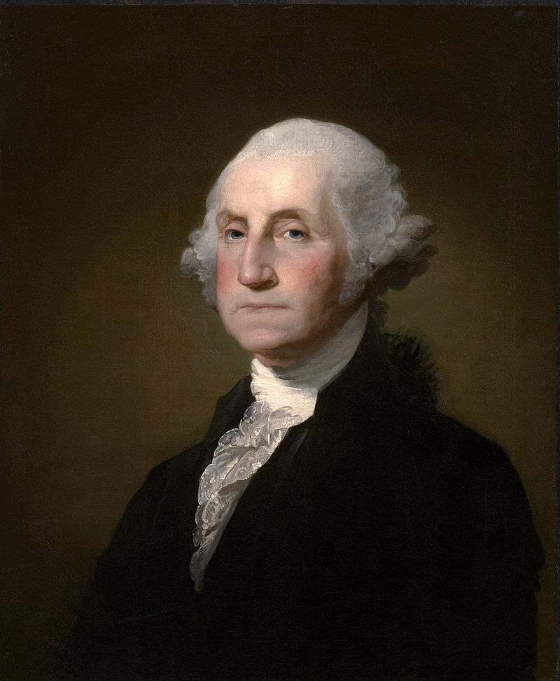 George Washington by Gilbert Stuart, 1797.source