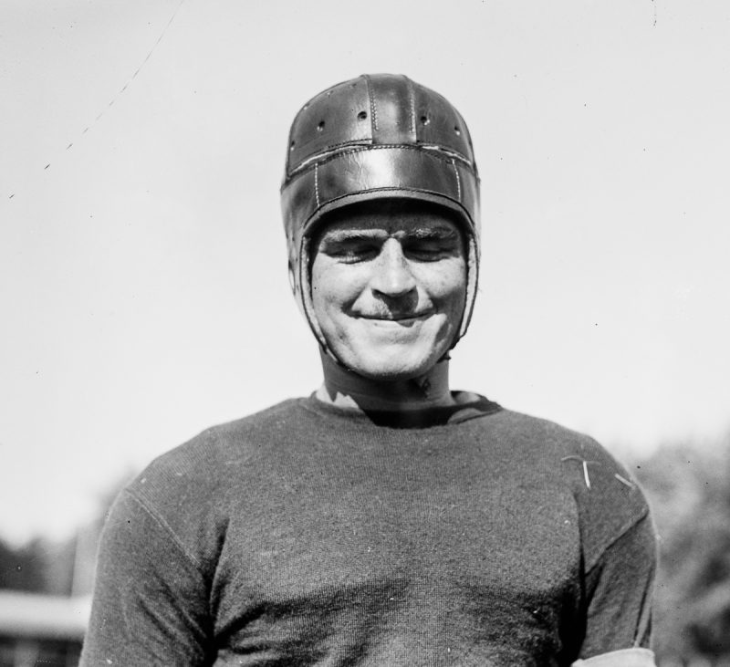Georgetown University player John Thornton. 1918