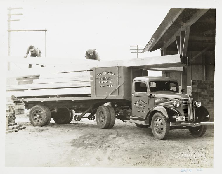 Model T 16 A G 46 used for shipping wood.