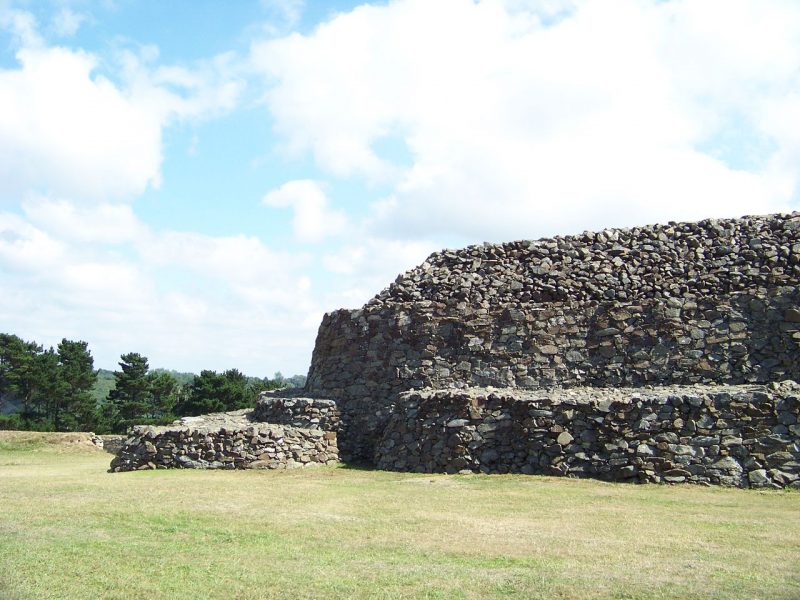 Northern side of Barnenez tumulus, Plouezoc'h, Finistere, Brittany Source