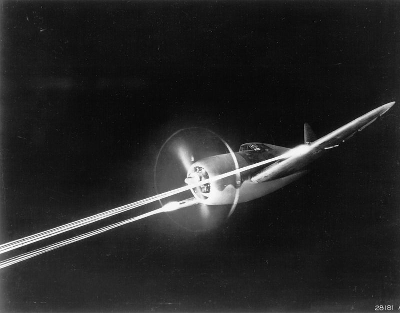 P-47_does_night_gunnery