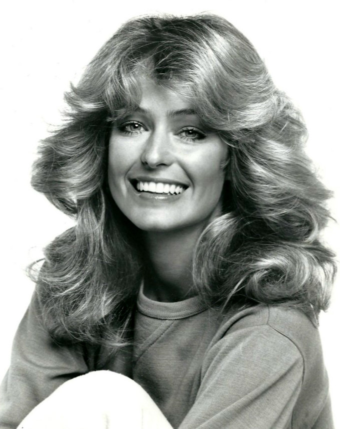 Photo of Farrah Fawcett from the television program Charlie's Angels. Source