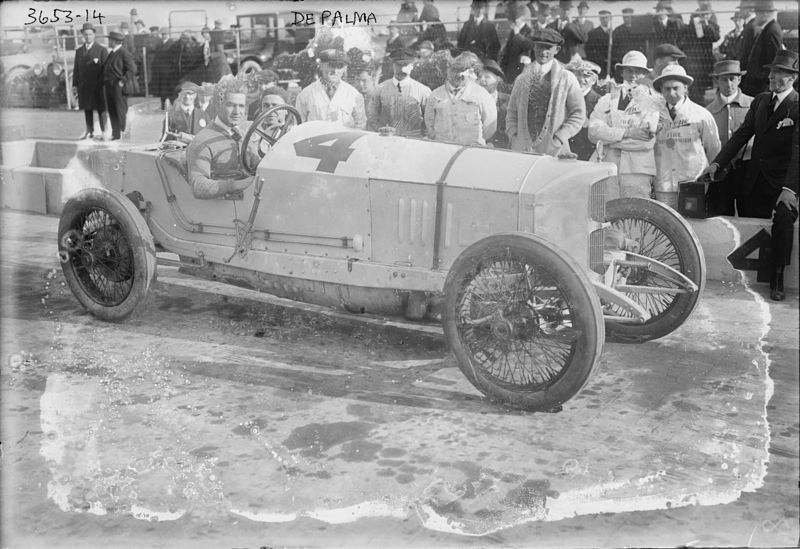 Ralph DePalma winner of the 1915 Indianapolis 500. source