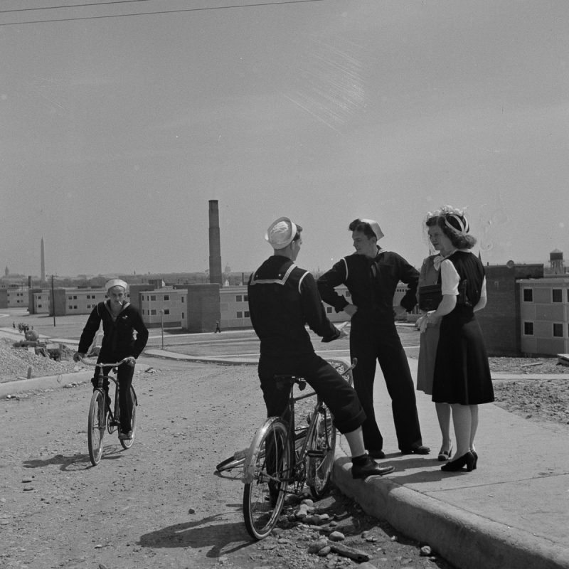 Sailors-bicycle-over-to-Arlington-Farms-in-search-of-dates
