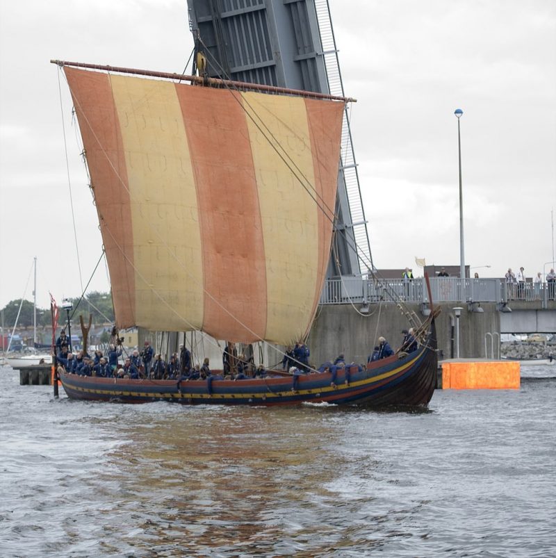The reconstructed longship Sea Stallion.