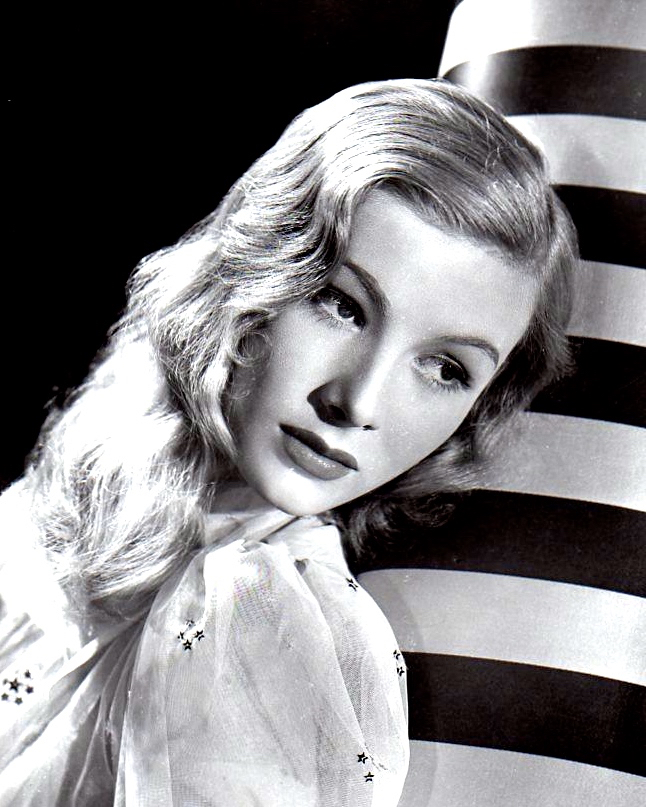 Veronica Lake Paramount publicity headshot, ca. 1940s Source