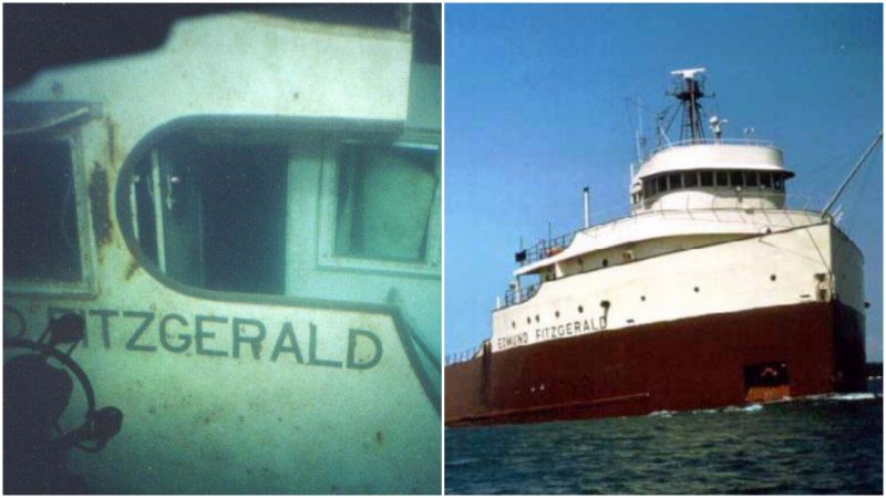 Ss Edmund Fitzgerald The Fitzgerald Slipped Under The