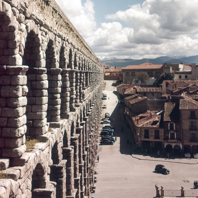segovia_roman_aqueduct_1959