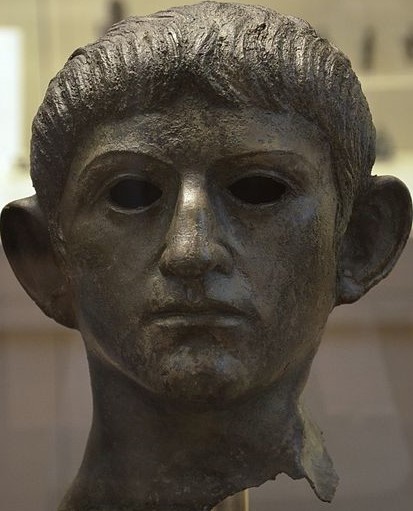 Bronze head of the Emperor Claudius, found at the River Alde at Rendham, near Saxmundham, Suffolk, British Museum.source