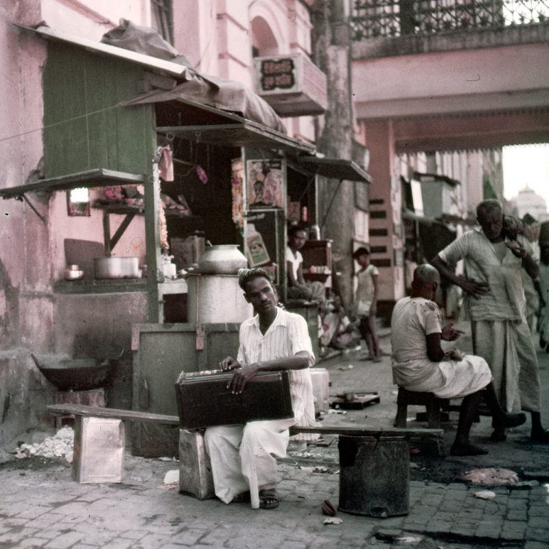 Calcutta street scene.1959