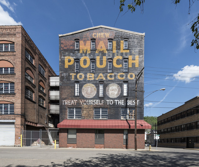 Factory building of the Bloch Brothers Tobacco Company, on Wheeling Island, West Virginia. Author: Highsmith, Carol M.