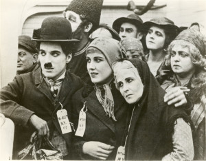 Promotional photograph for The Immigrant (1917). Source