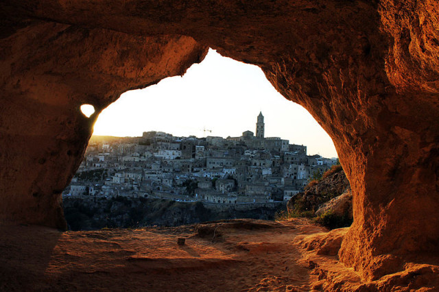 Sassi Di Matera One Of The Oldest Caves In Italy Dates Back To The