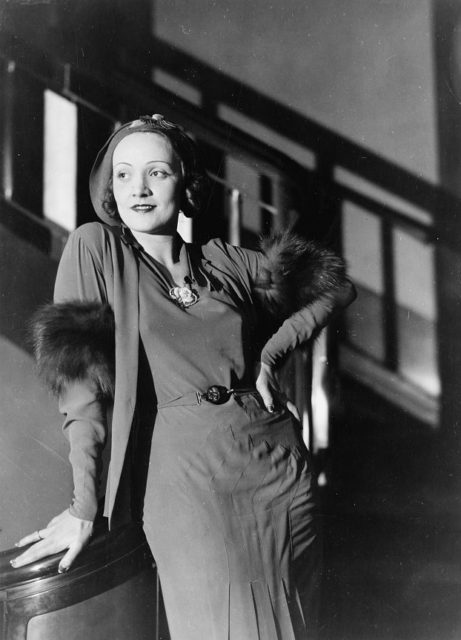Dietrich in 1930.