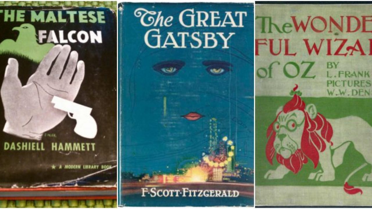 First Edition Book Designs Of 16 Popular Classic Books From Various Best Selling Authors