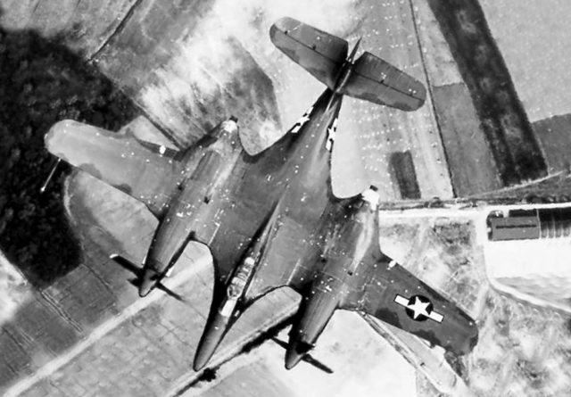 The McDonnell XP-67, otherwise known as the “Bat” or “Moonbat”, was a ambitious prototype for a twin-engine, long range, single-seat interceptor for the USAAF. source