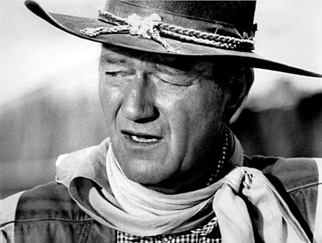John Wayne, 1961.