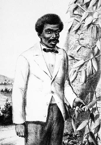 Portrait of Edmond Albius, circa 1863  Source: Wikipedia/Public Domain