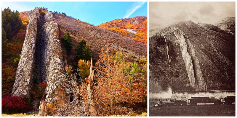 The Devil's Slide: A strange massive-size limestone chute in Utah’s ...