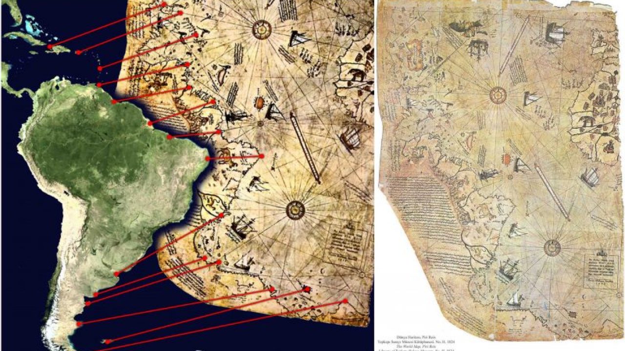 The Mysterious Piri Reis Map Is This Evidence Of A Very Advanced