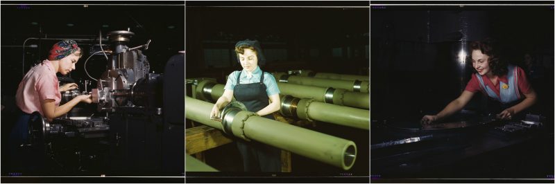 War Production Ladies Portraits Of Women Factory Workers