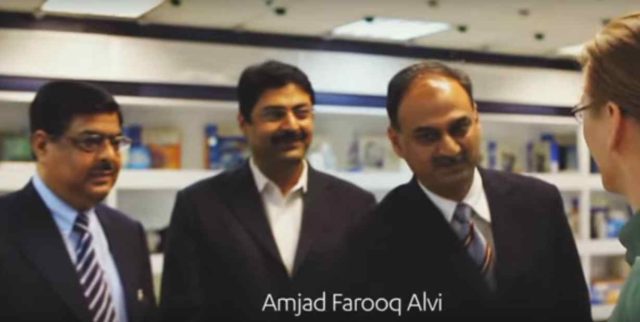 Basit Farooq Alvi ja Amjad Farooq Alvi dokumentissa F-Securen Mikko Hyppönen, jotka matkustivat Pakistaniin vuonna 2011 haastattelemaan veljeksiä. Lähde: 