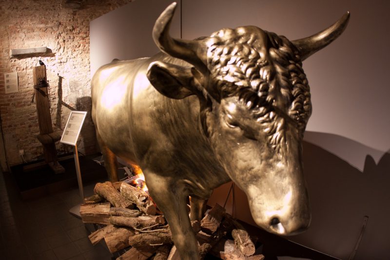 Brazen Bull The Ancient Greek torture device considered to be one of