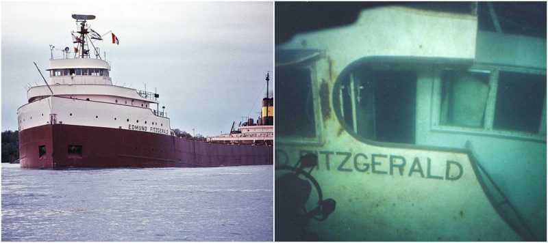 The Final Moments Of Ss Edmund Fitzgerald That Sank In 1917