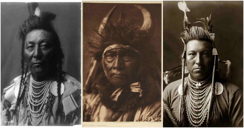 Stunning portraits of chiefs and members of the Crow tribe