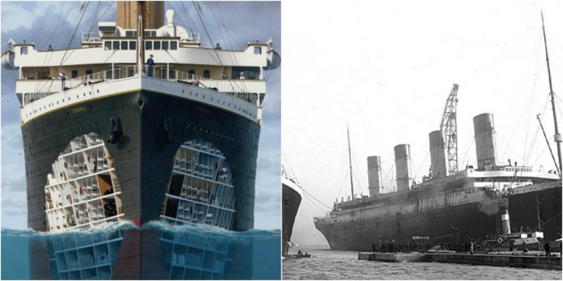 Titanic Größenvergleich